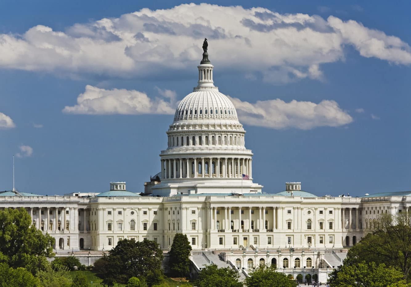 Capitol Building In Washington, DC